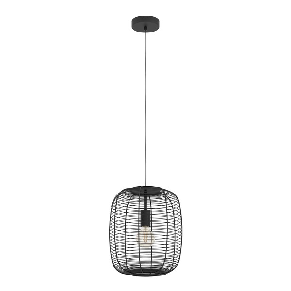 Eglo Rinroe fekete függesztett lámpa (EG-43965) E27 1 izzós IP20 Eglo Rinroe fekete függesztett lámpa (EG-43965) E27 1 izzós IP20