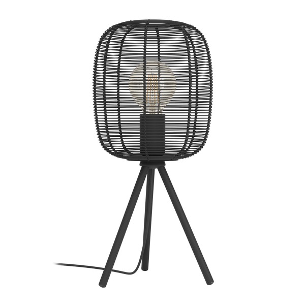 Eglo Rinroe fekete asztali lámpa (EG-43967) E27 1 izzós IP20