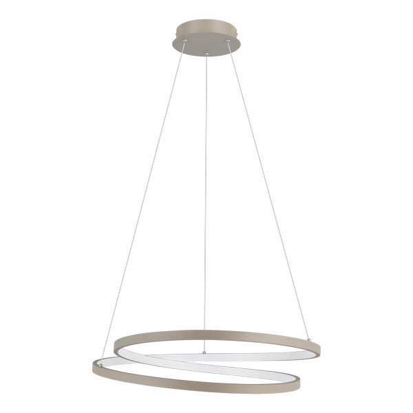 Eglo Ruotale homokszínű LED függesztett lámpa (EG-901139) LED 1 izzós IP20