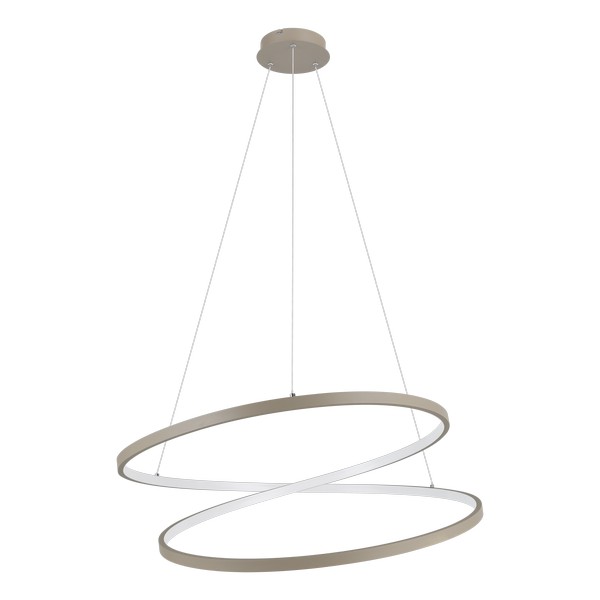 Eglo Ruotale homokszínű LED függesztett lámpa (EG-901141) LED 1 izzós IP20
