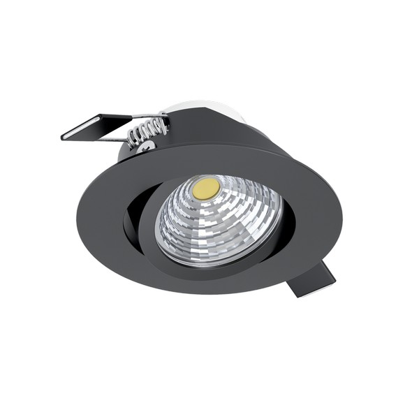 Eglo Saliceto fekete LED mennyezetbe építhető lámpa (EG-33997) LED 1 izzós IP20 Eglo Saliceto fekete LED mennyezetbe építhető lámpa (EG-33997) LED 1 izzós IP20