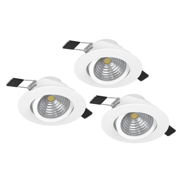 Eglo Saliceto fehér LED mennyezetbe építhető lámpa szett (EG-900745) LED 3 izzós IP20 Eglo Saliceto fehér LED mennyezetbe építhető lámpa szett (EG-900745) LED 3 izzós IP20
