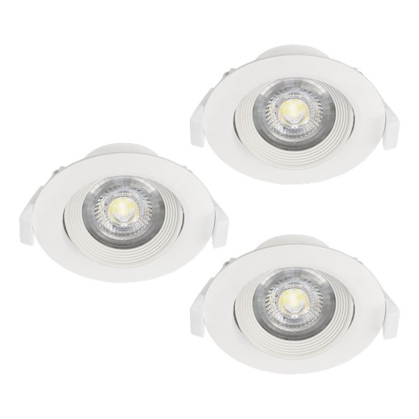 Eglo Sartiano fehér LED mennyezetbe építhető lámpa (EG-32896) LED 3 izzós IP20 Eglo Sartiano fehér LED mennyezetbe építhető lámpa (EG-32896) LED 3 izzós IP20