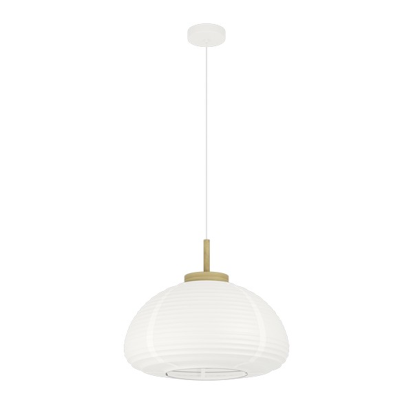 Eglo Summerhill fehér függesztett lámpa (EG-44065) E27 1 izzós IP20 Eglo Summerhill fehér függesztett lámpa (EG-44065) E27 1 izzós IP20