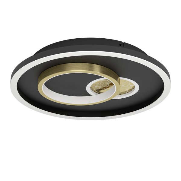 Eglo Tiriolo fekete-arany LED fali/mennyezeti lámpa (EG-901244) LED 2 izzós IP20 Eglo Tiriolo fekete-arany LED fali/mennyezeti lámpa (EG-901244) LED 2 izzós IP20