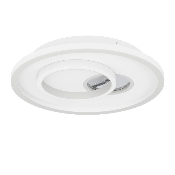 Eglo Tiriolo fehér-ezüst LED fali/mennyezeti lámpa (EG-901246) LED 2 izzós IP20 Eglo Tiriolo fehér-ezüst LED fali/mennyezeti lámpa (EG-901246) LED 2 izzós IP20
