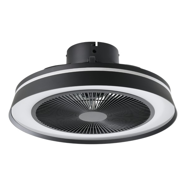 Eglo Vallonia matt fekete LED mennyezeti ventilátoros lámpa (EG-35196) LED 2 izzós IP20 Eglo Vallonia matt fekete LED mennyezeti ventilátoros lámpa (EG-35196) LED 2 izzós IP20