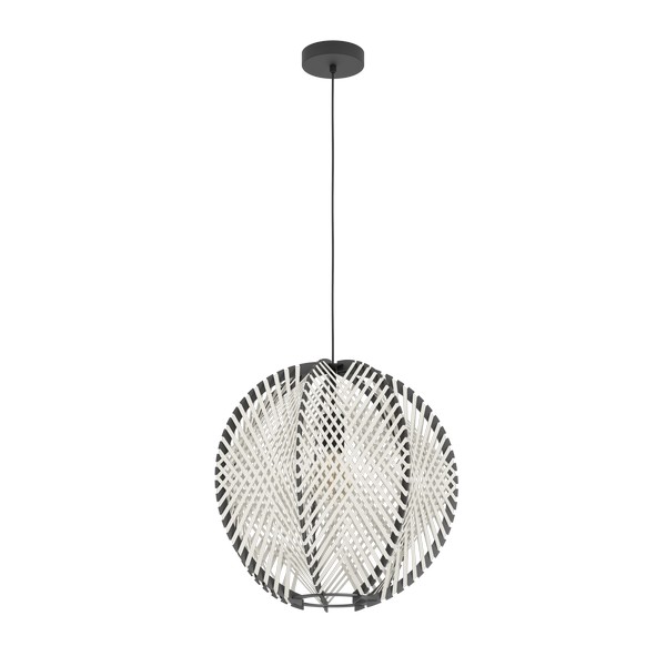 Eglo Waverton fekete függesztett lámpa (EG-44006) E27 1 izzós IP20 Eglo Waverton fekete függesztett lámpa (EG-44006) E27 1 izzós IP20