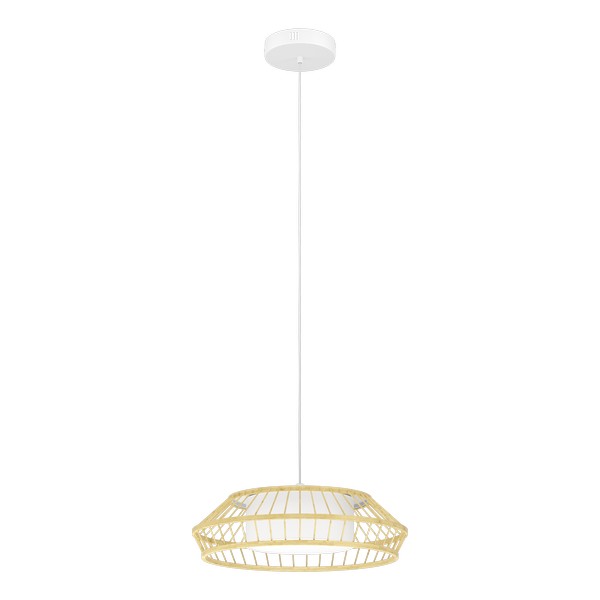 Eglo Yuku-Z natúr-fehér LED függesztett lámpa (EG-900842) LED 1 izzós IP20 Eglo Yuku-Z natúr-fehér LED függesztett lámpa (EG-900842) LED 1 izzós IP20