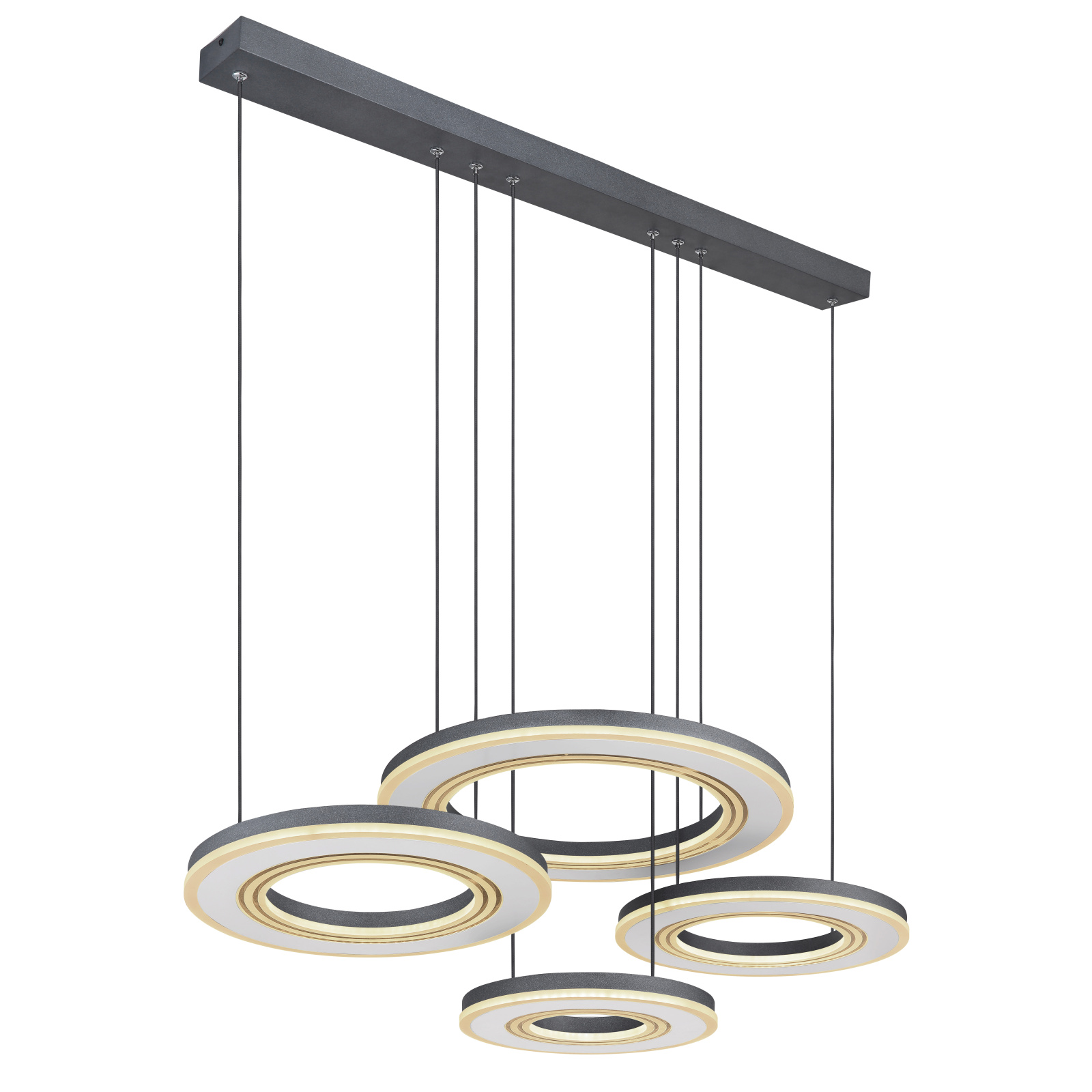Globo Blasius fekete-opál LED függesztett lámpa (GLO-67191-80) LED 1 izzós IP20 Globo Blasius fekete-opál LED függesztett lámpa (GLO-67191-80) LED 1 izzós IP20