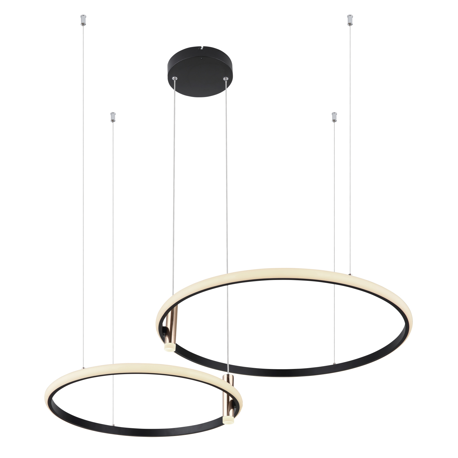 Globo Coco fekete-arany LED függesztett lámpa (GLO-67300H) LED 1 izzós IP20 Globo Coco fekete-arany LED függesztett lámpa (GLO-67300H) LED 1 izzós IP20