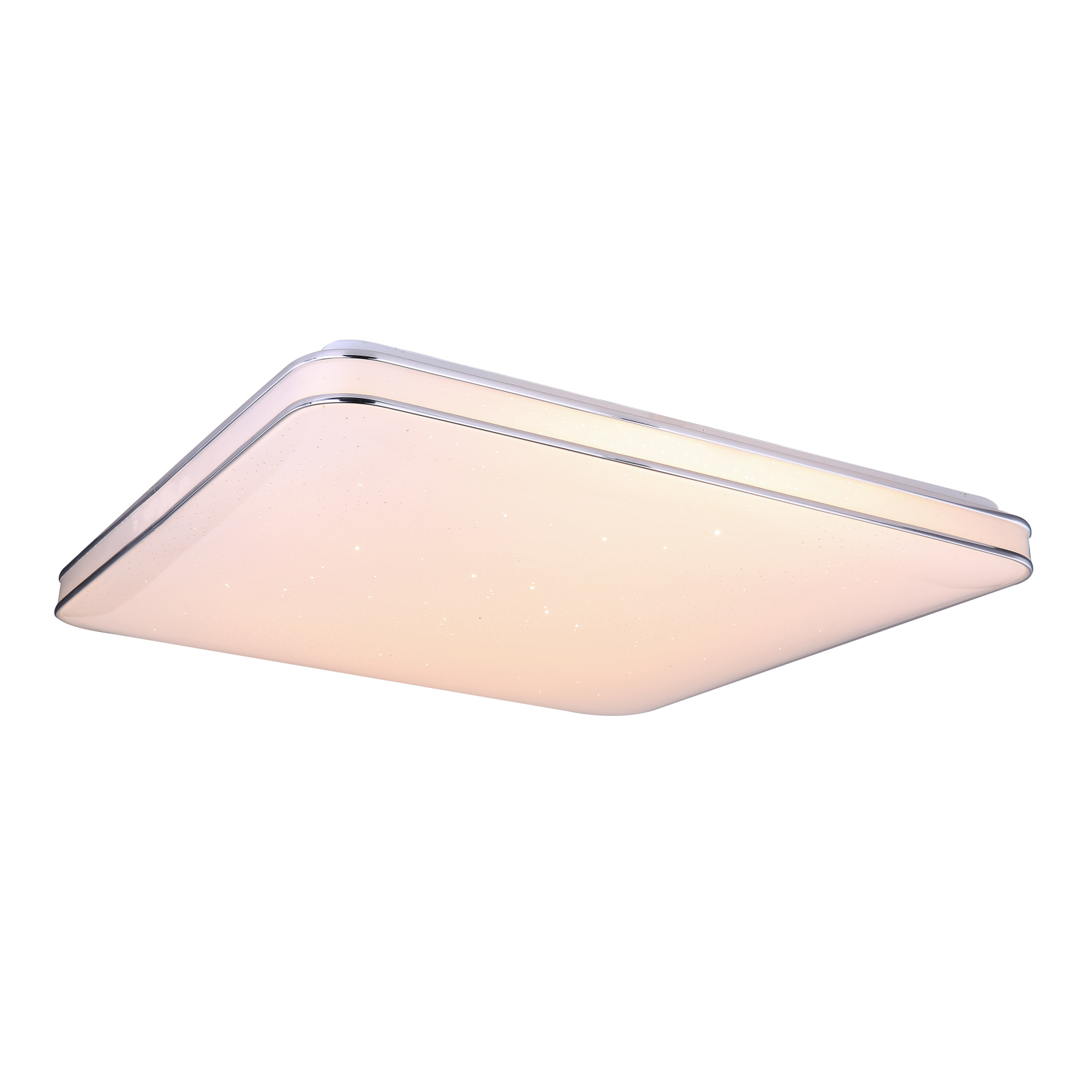 Globo Lassy fehér-króm távirányítós okos LED mennyezeti lámpa (GLO-48406-48SH) LED 1 izzós IP20 Globo Lassy fehér-króm távirányítós okos LED mennyezeti lámpa (GLO-48406-48SH) LED 1 izzós IP20