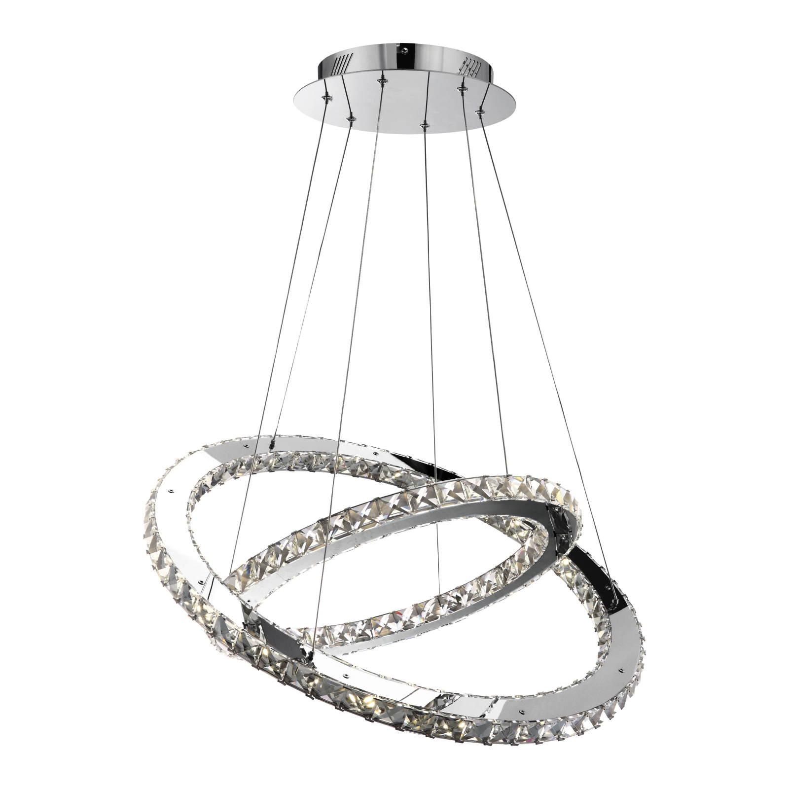 Globo Marilyn I króm-átlátszó LED függesztett lámpa (GLO-67037-76) LED 1 izzós IP20 Globo Marilyn I króm-átlátszó LED függesztett lámpa (GLO-67037-76) LED 1 izzós IP20
