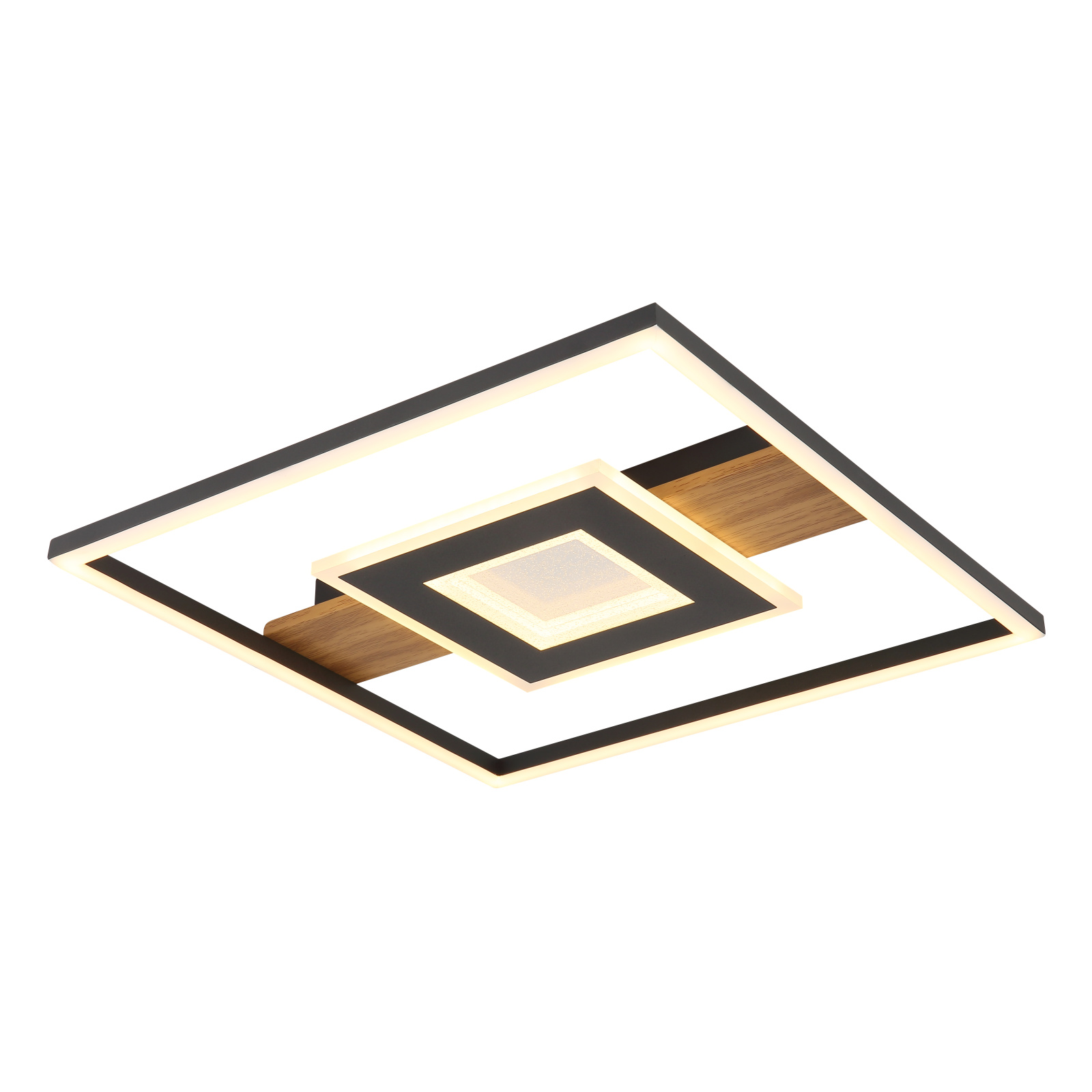 Globo Pikara barna-fekete LED mennyezeti lámpa (GLO-67324-24) LED 1 izzós IP20 Globo Pikara barna-fekete LED mennyezeti lámpa (GLO-67324-24) LED 1 izzós IP20