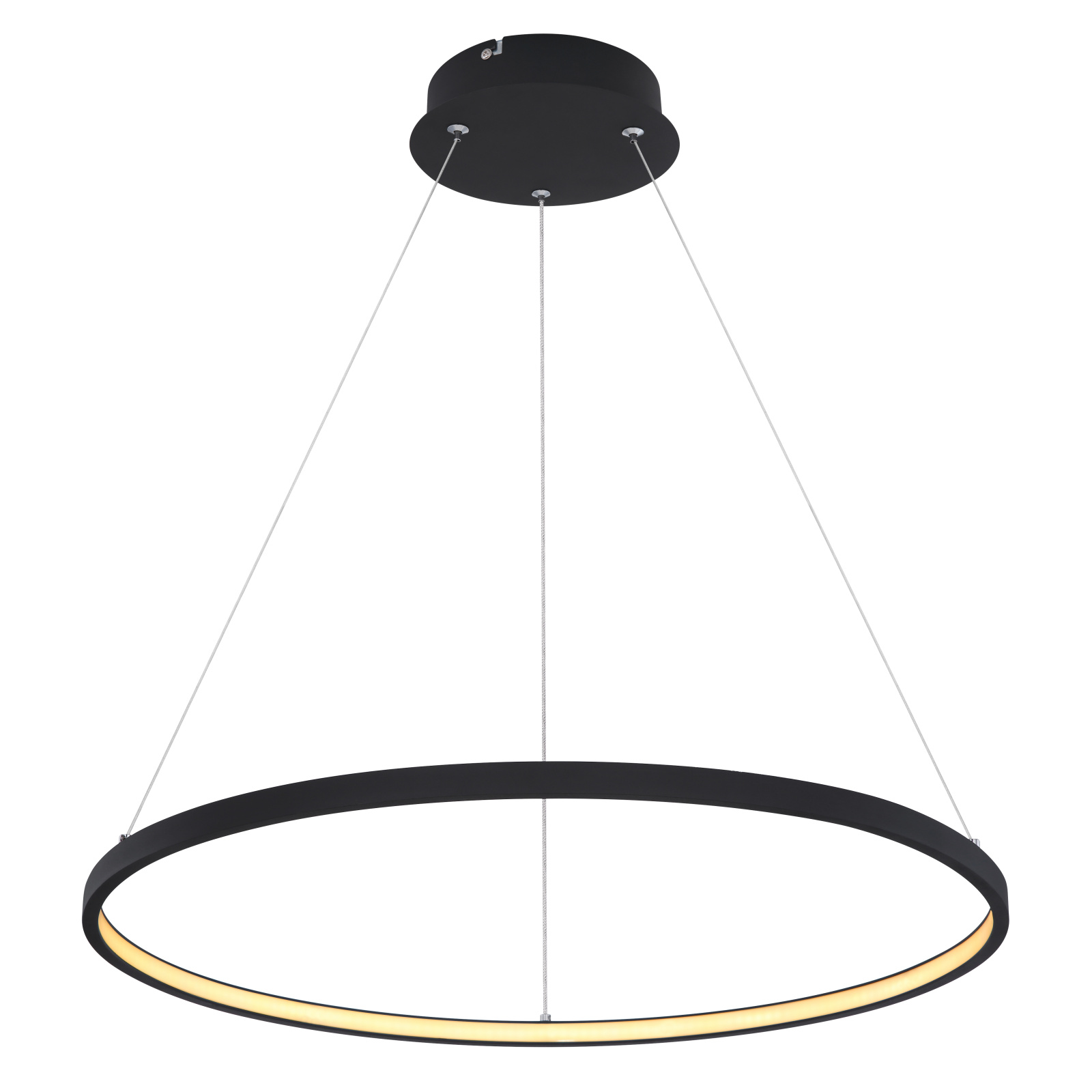 Globo Ralph fekete LED függesztett lámpa (GLO-67192-29B) LED 1 izzós IP20