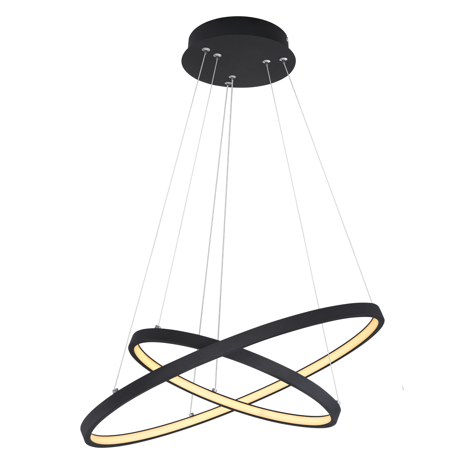 Globo Ralph fekete LED függesztett lámpa (GLO-67192-42B) LED 1 izzós IP20 Globo Ralph fekete LED függesztett lámpa (GLO-67192-42B) LED 1 izzós IP20