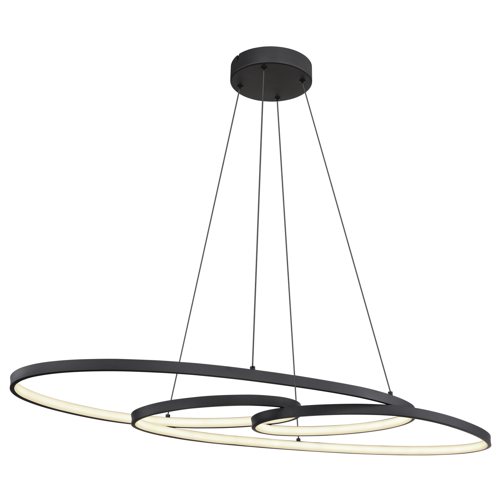 Globo Spira fekete LED függesztett lámpa (GLO-67177-40) LED 1 izzós IP20 Globo Spira fekete LED függesztett lámpa (GLO-67177-40) LED 1 izzós IP20