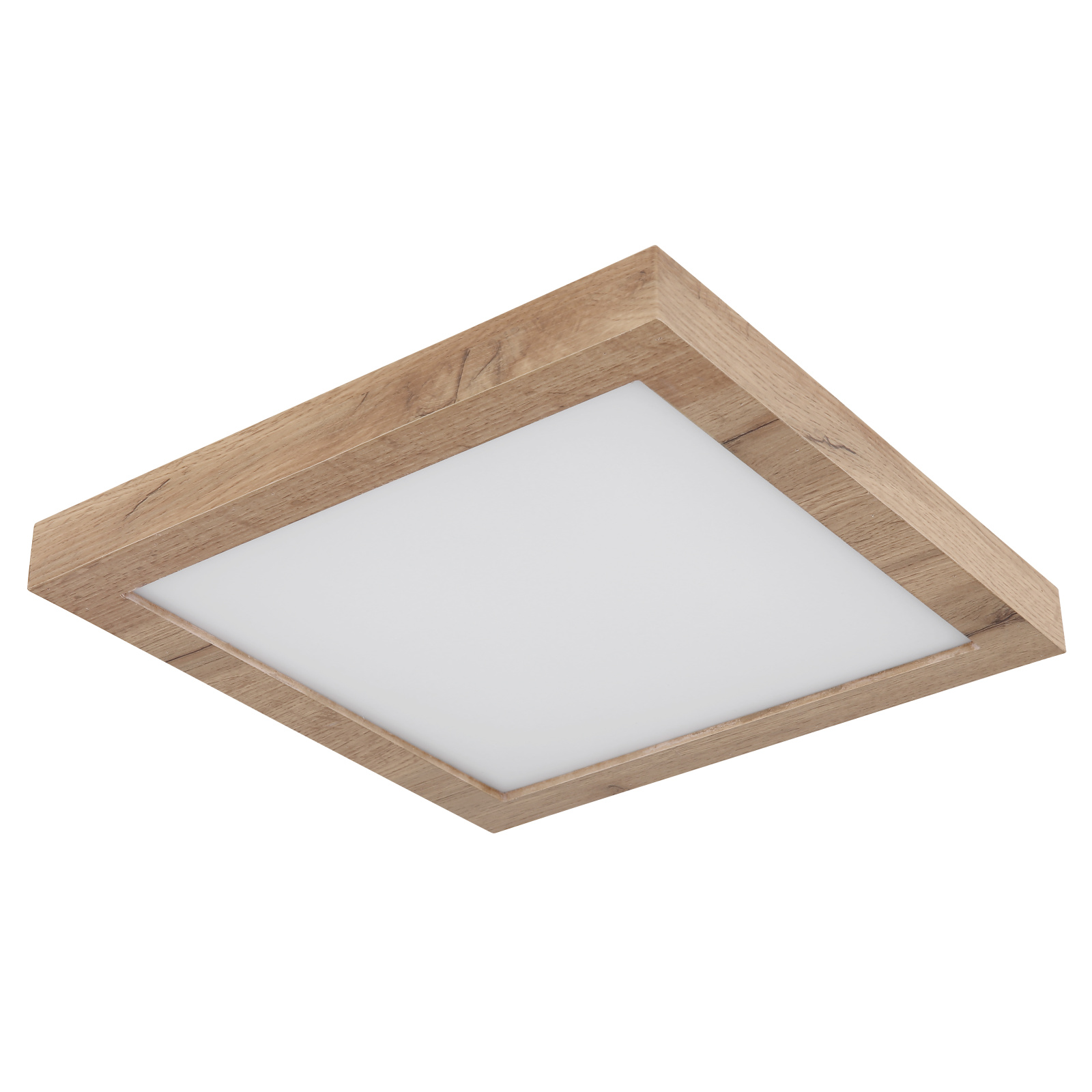 Globo Xavvi fehér-barna LED mennyezeti lámpa (GLO-415950-16) LED 1 izzós IP20