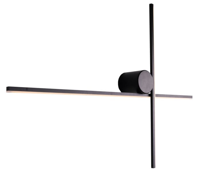 Maxlight Arne fekete fürdőszobai LED falikar (MAX-W0369) LED 1 izzós IP44 Maxlight Arne fekete fürdőszobai LED falikar (MAX-W0369) LED 1 izzós IP44