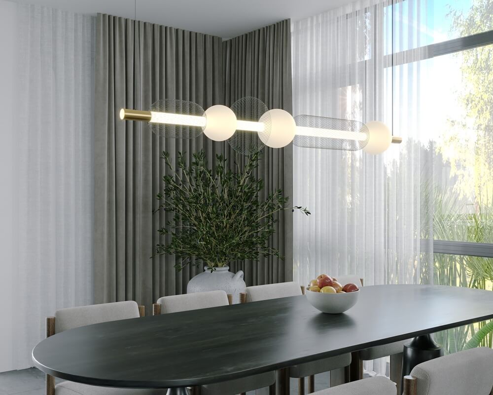 Maxlight Bora fekete-arany LED függesztett lámpa (MAX-P0593) LED 1 izzós IP20 Maxlight Bora fekete-arany LED függesztett lámpa (MAX-P0593) LED 1 izzós IP20