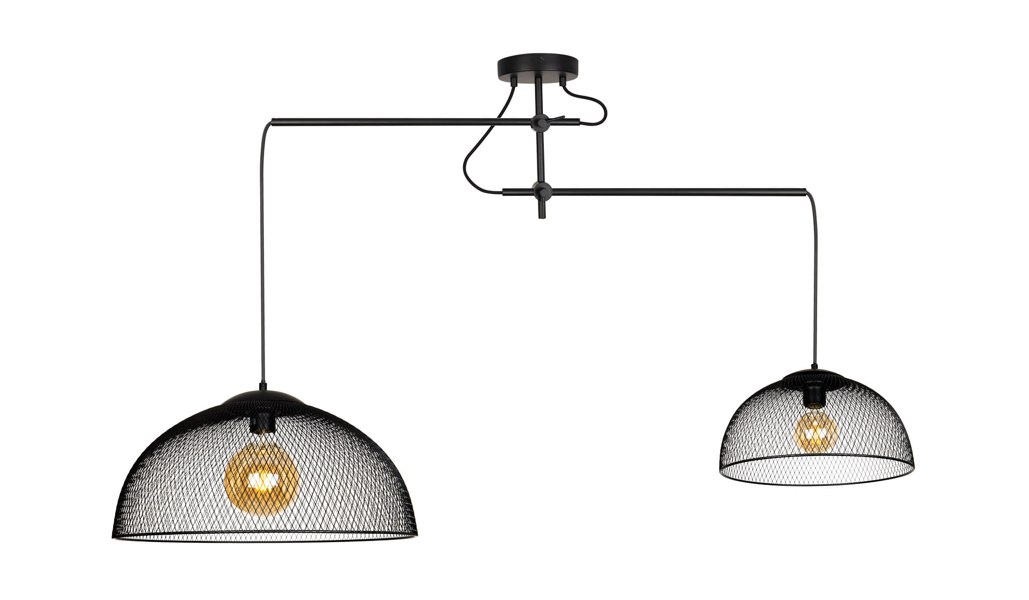 Maxlight Concept fekete függesztett lámpa (MAX-P0455) E27 2 izzós IP20 Maxlight Concept fekete függesztett lámpa (MAX-P0455) E27 2 izzós IP20
