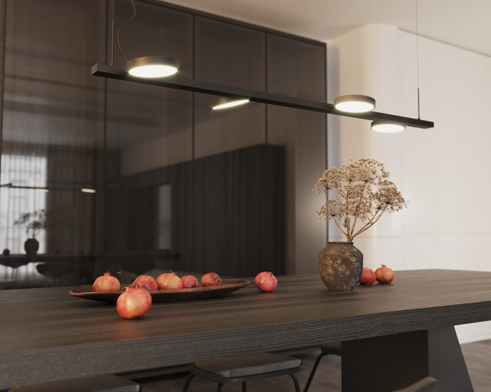 Maxlight Ibiza fekete LED függesztett lámpa (MAX-P0529) LED 4 izzós IP20 Maxlight Ibiza fekete LED függesztett lámpa (MAX-P0529) LED 4 izzós IP20
