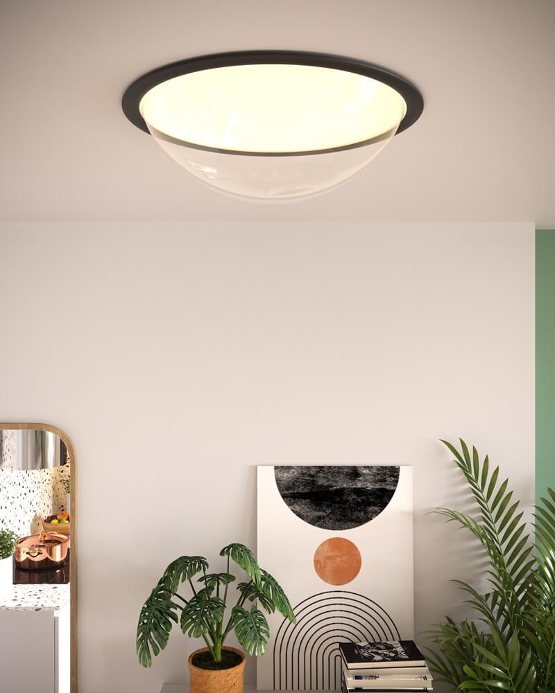 Maxlight Lotto fekete LED mennyezeti lámpa (MAX-C0238) LED 1 izzós IP20 Maxlight Lotto fekete LED mennyezeti lámpa (MAX-C0238) LED 1 izzós IP20