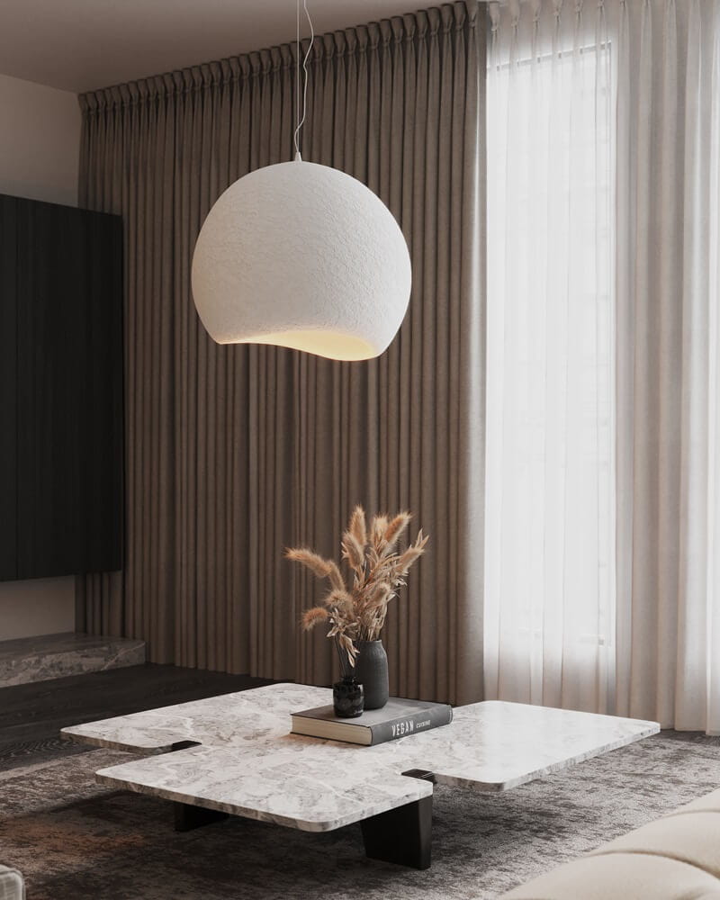 Maxlight Pierre fehér függesztett lámpa (MAX-P0533) E27 1 izzós IP20