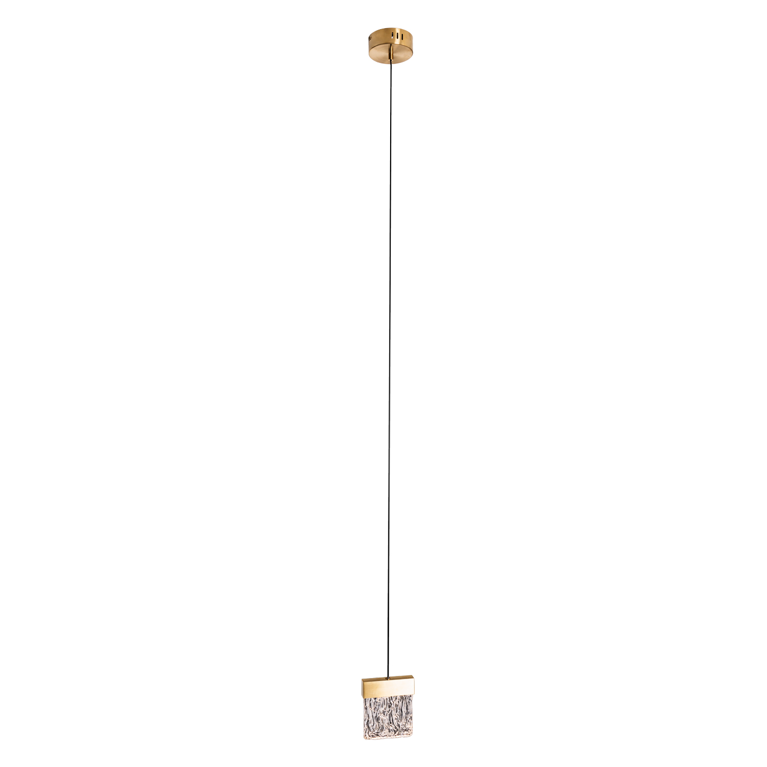 Maxlight Vetro csiszolt arany LED függesztett lámpa (MAX-P0573D) LED 1 izzós IP20