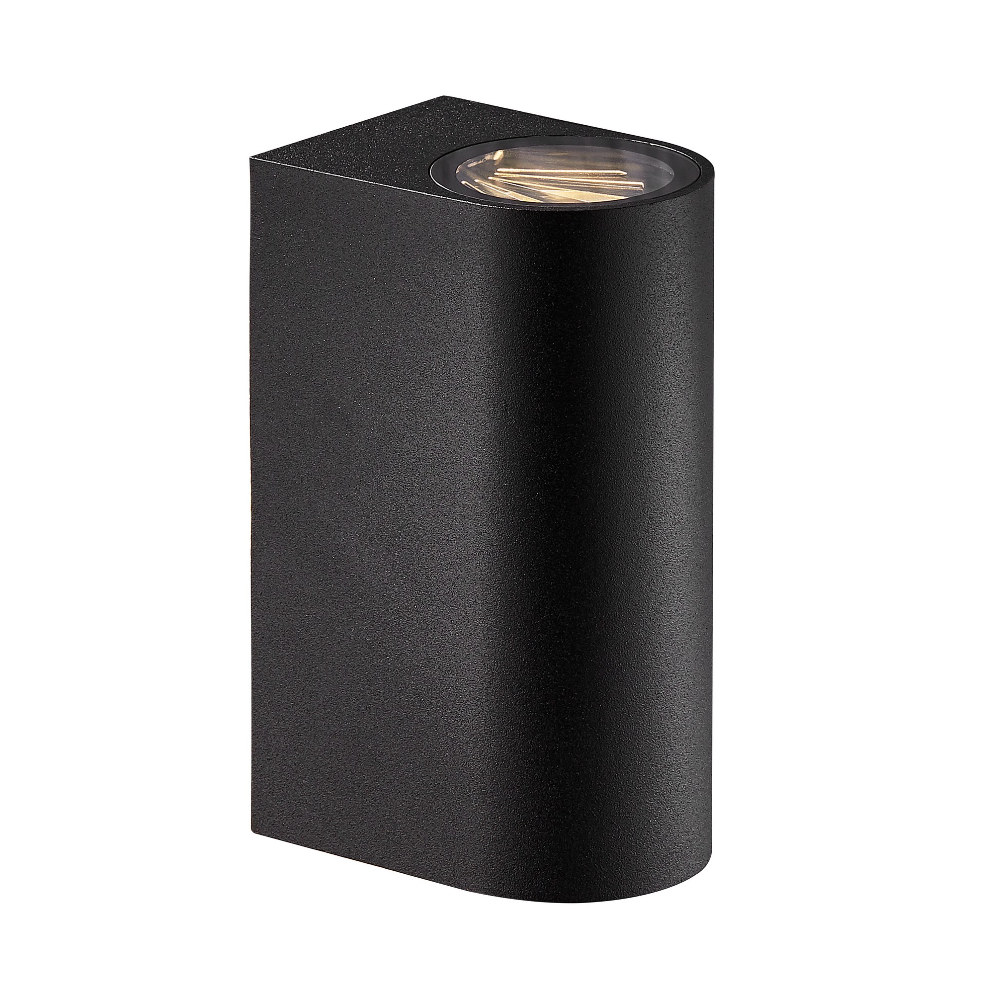 Nordlux Asbol Round fekete LED vízvédett kültéri fali lámpa (NOR-84971003) LED 1 izzós IP44