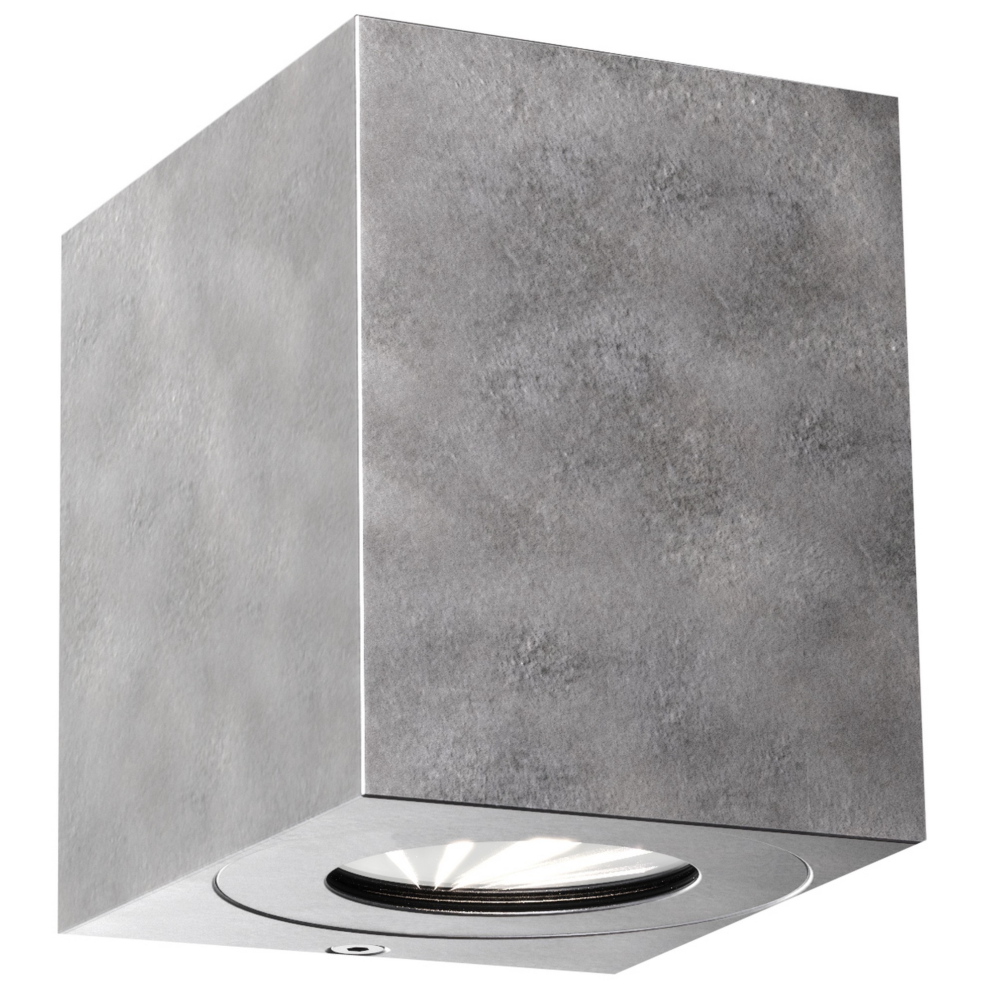Nordlux Canto Kubi 2 ezüst LED vízvédett kültéri fali lámpa (NOR-49711031) LED 1 izzós IP44 Nordlux Canto Kubi 2 ezüst LED vízvédett kültéri fali lámpa (NOR-49711031) LED 1 izzós IP44