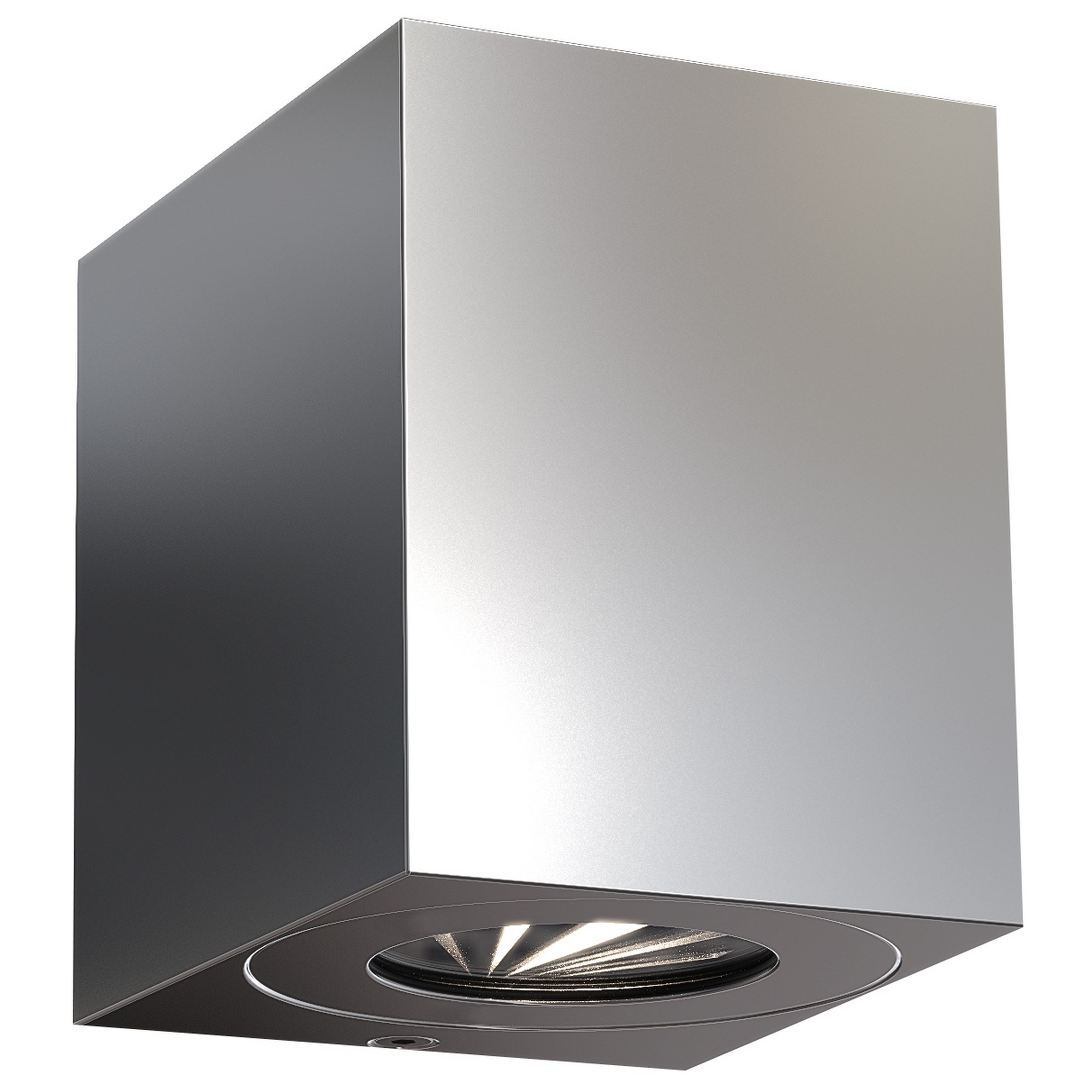 Nordlux Canto Kubi 2 ezüst LED vízvédett kültéri fali lámpa (NOR-49711034) LED 1 izzós IP44 Nordlux Canto Kubi 2 ezüst LED vízvédett kültéri fali lámpa (NOR-49711034) LED 1 izzós IP44