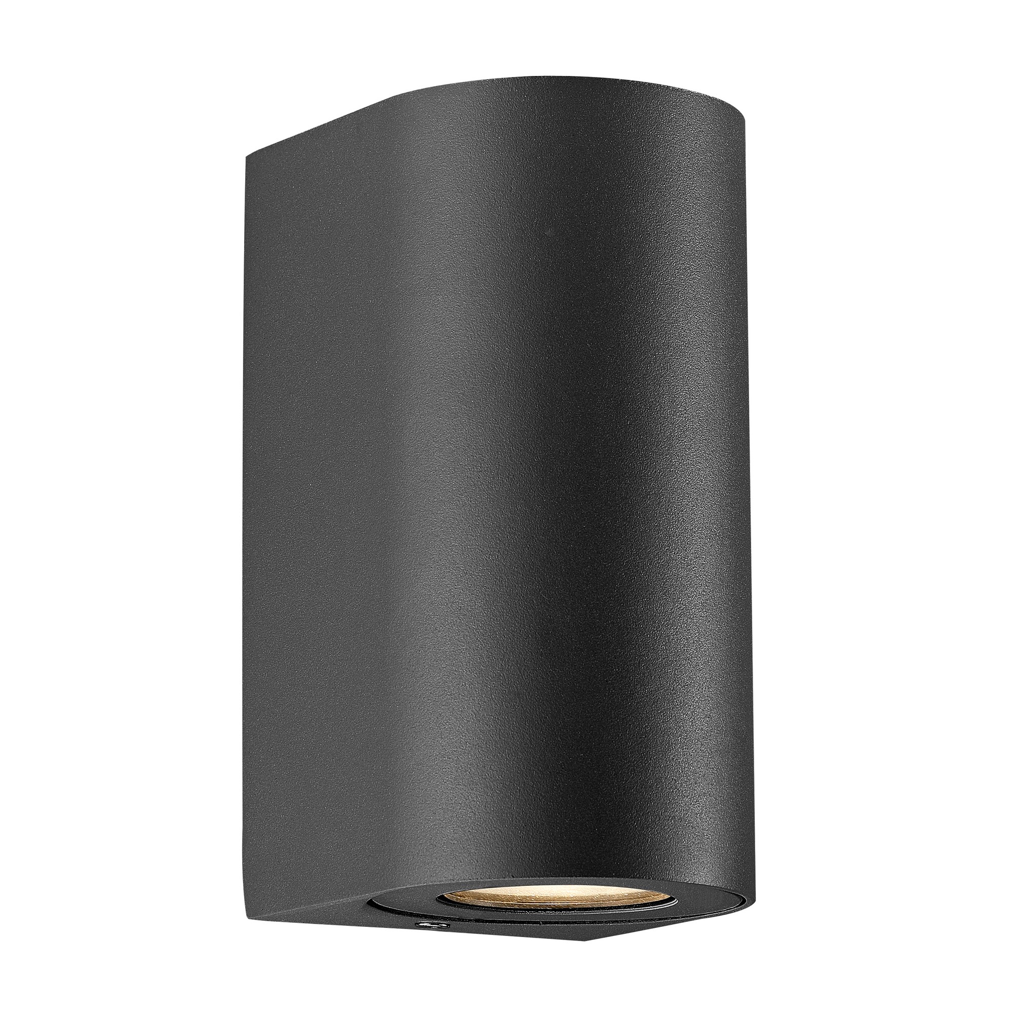 Nordlux Canto Maxi 2 fekete vízvédett kültéri fali lámpa (NOR-49721203) GU10 2 izzós IP44
