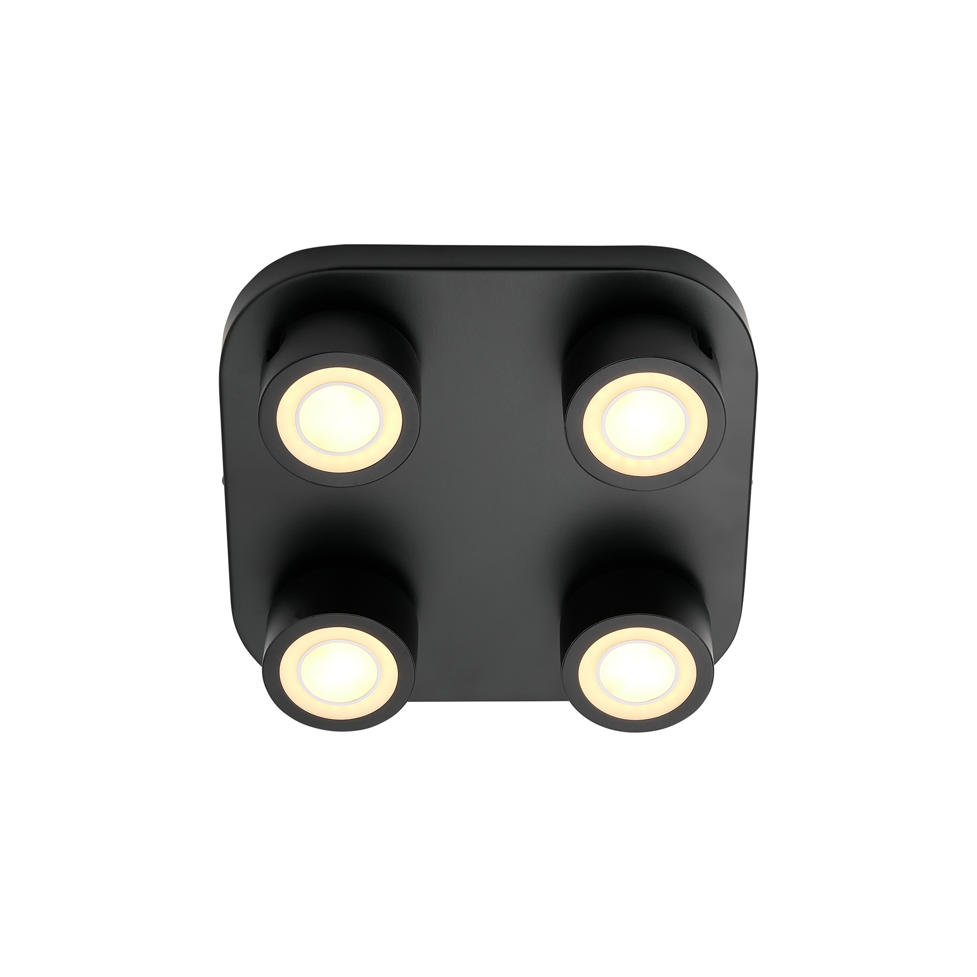Nordlux Clyde 4-Spot fekete LED mennyezeti lámpa (NOR-2412256003) LED 1 izzós IP20 Nordlux Clyde 4-Spot fekete LED mennyezeti lámpa (NOR-2412256003) LED 1 izzós IP20