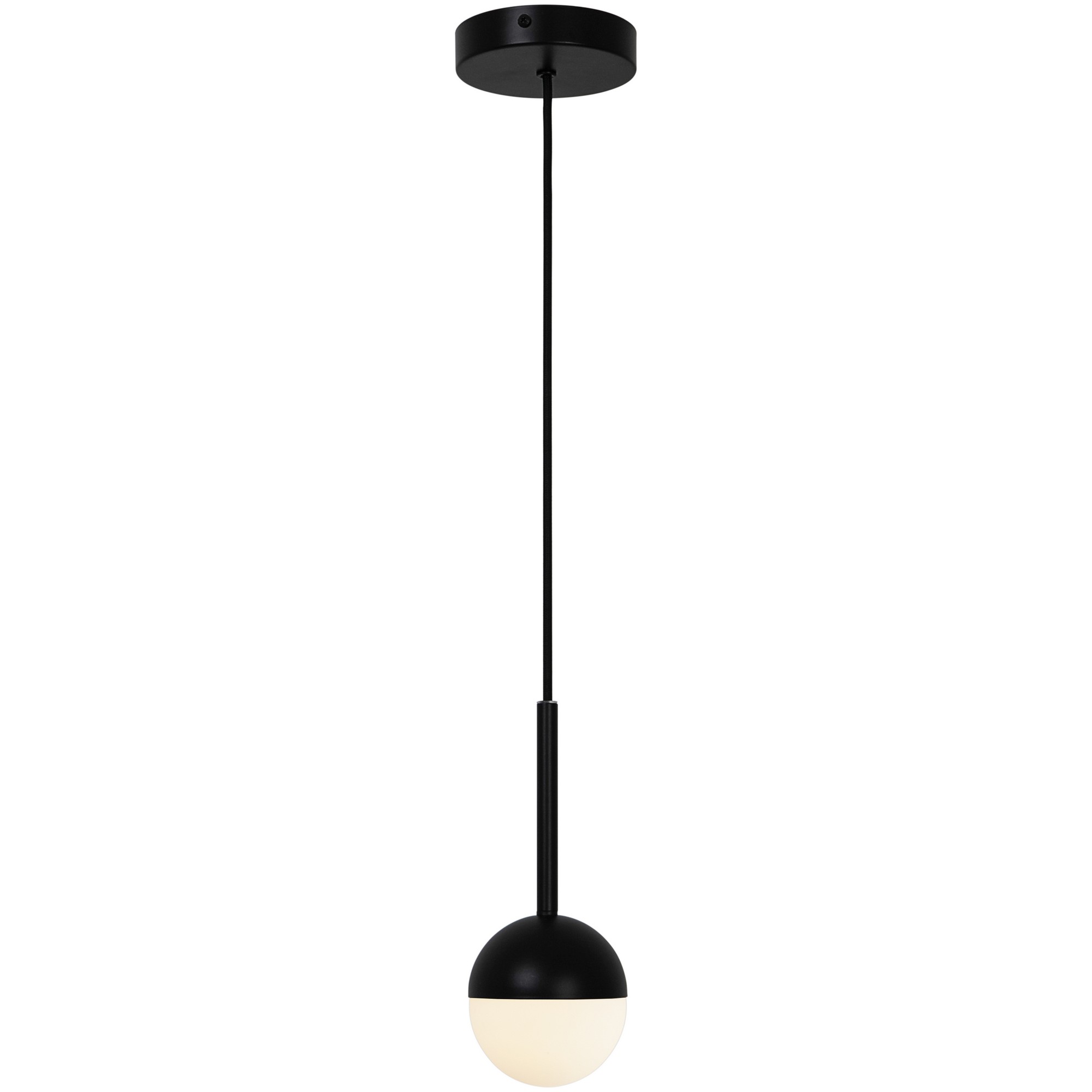Nordlux Contina fekete-fehér függesztett lámpa (NOR-2113153003) G9 1 izzós IP20