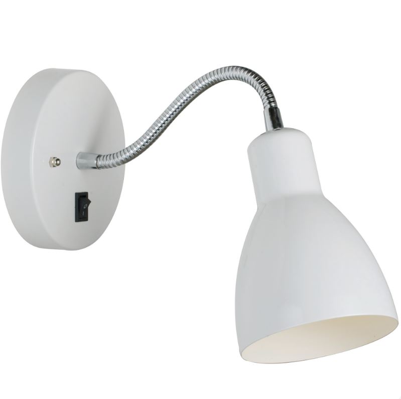 Nordlux Cyclone fehér fali lámpa (NOR-2512741001) E14 1 izzós IP20