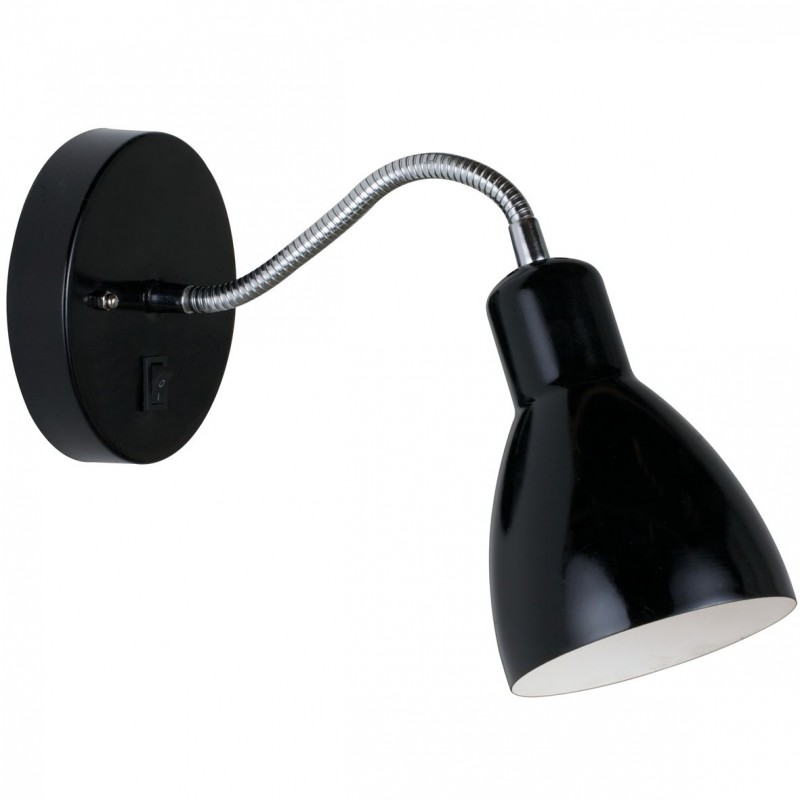 Nordlux Cyclone fekete fali lámpa (NOR-72991003) E14 1 izzós IP20 Nordlux Cyclone fekete fali lámpa (NOR-72991003) E14 1 izzós IP20