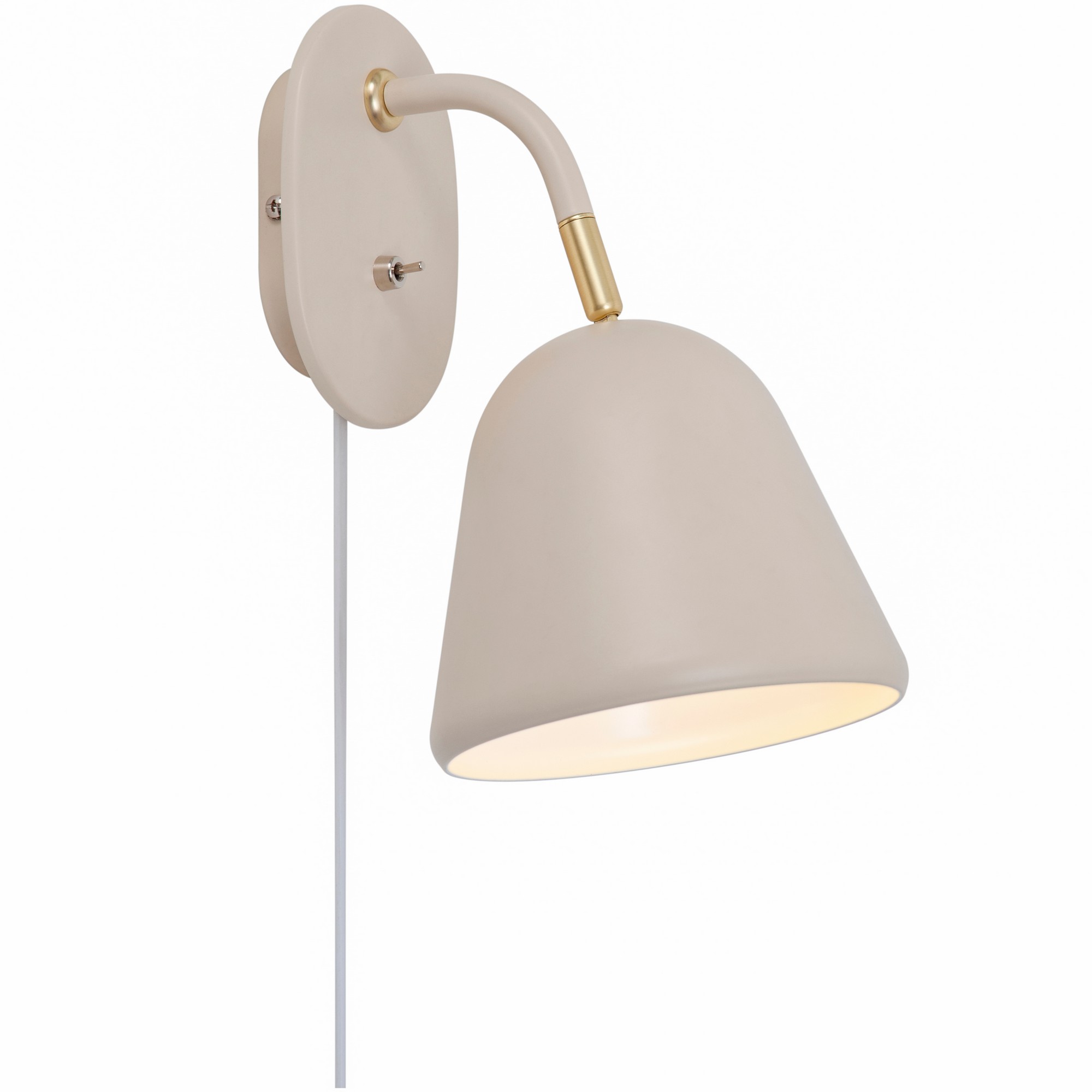 Nordlux Fleur bézs fali lámpa (NOR-2112101001) E14 1 izzós IP20