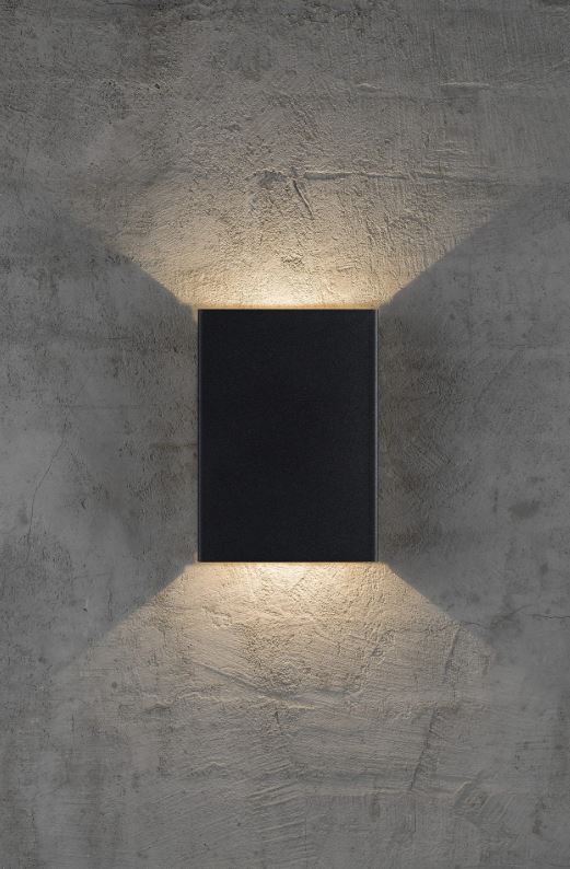 Nordlux Fold 15 fekete LED vízvédett kültéri fali lámpa (NOR-2019051003) LED 1 izzós IP54 Nordlux Fold 15 fekete LED vízvédett kültéri fali lámpa (NOR-2019051003) LED 1 izzós IP54
