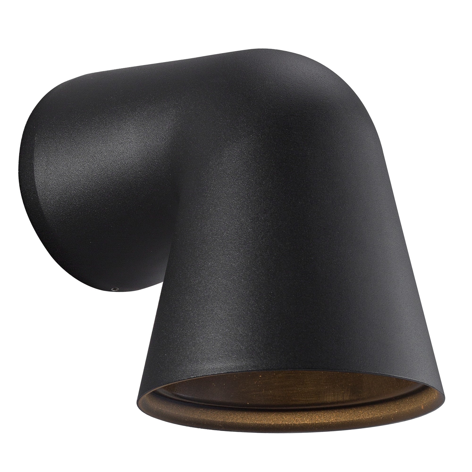 Nordlux Front Single fekete vízvédett kültéri fali lámpa (NOR-46801003) GU10 1 izzós IP44