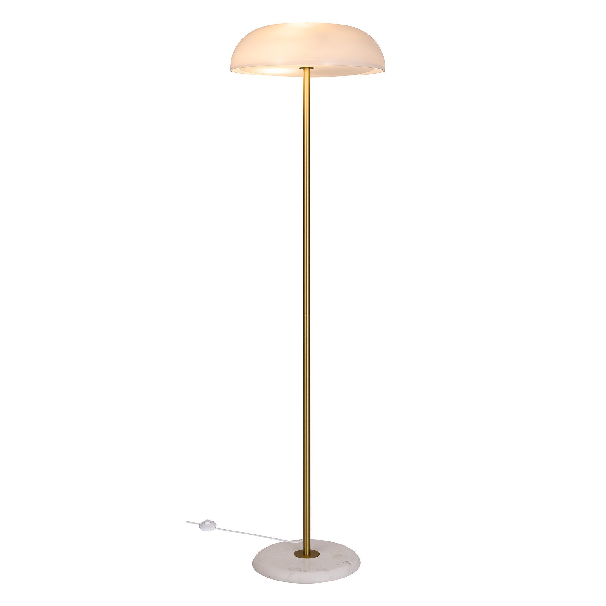 Nordlux Glossy fehér-arany állólámpa (NOR-2220344001) E14 1 izzós IP20