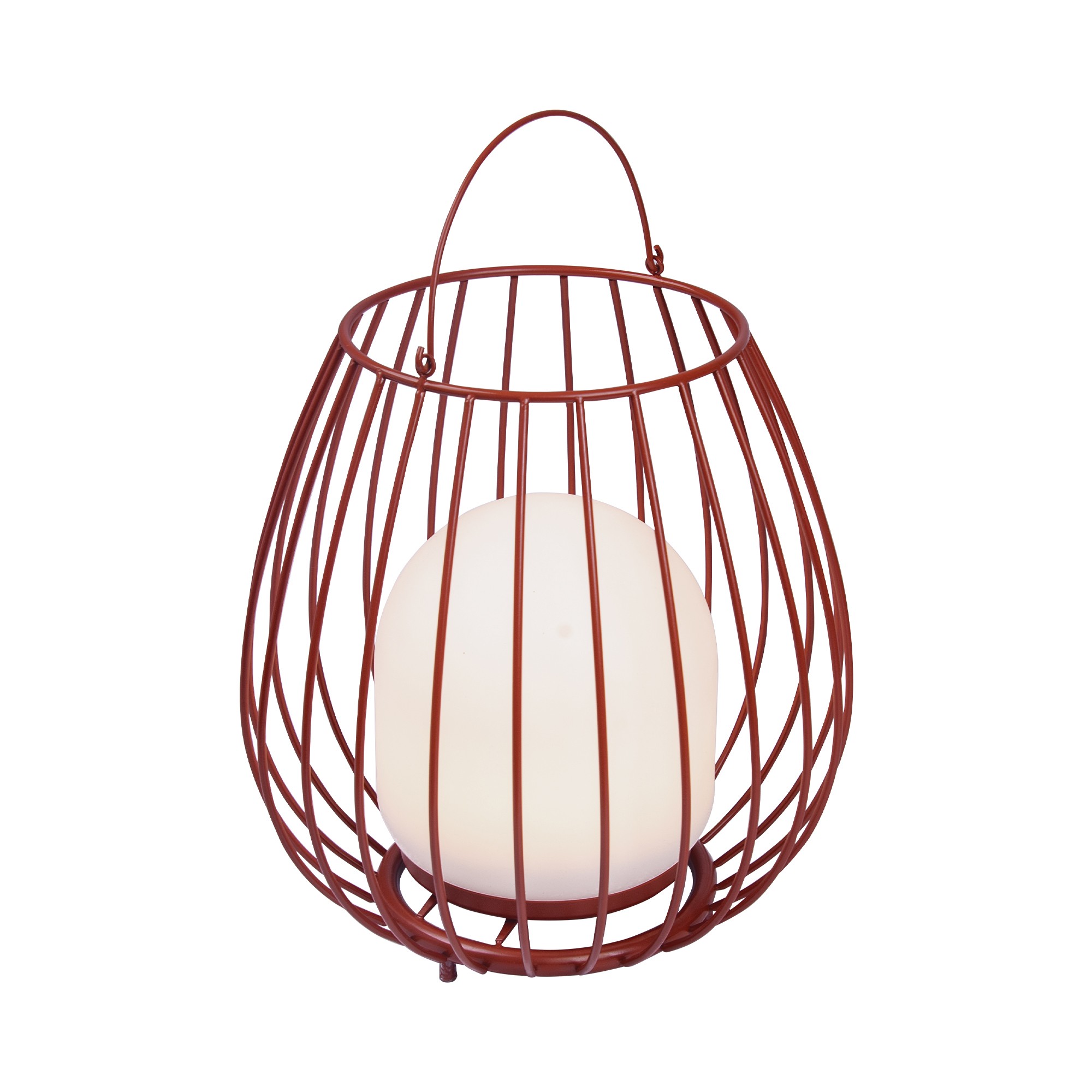 Nordlux Jim To-Go piros-fehér kültéri hordozható LED asztali lámpa (NOR-2218105002) LED 1 izzós IP54