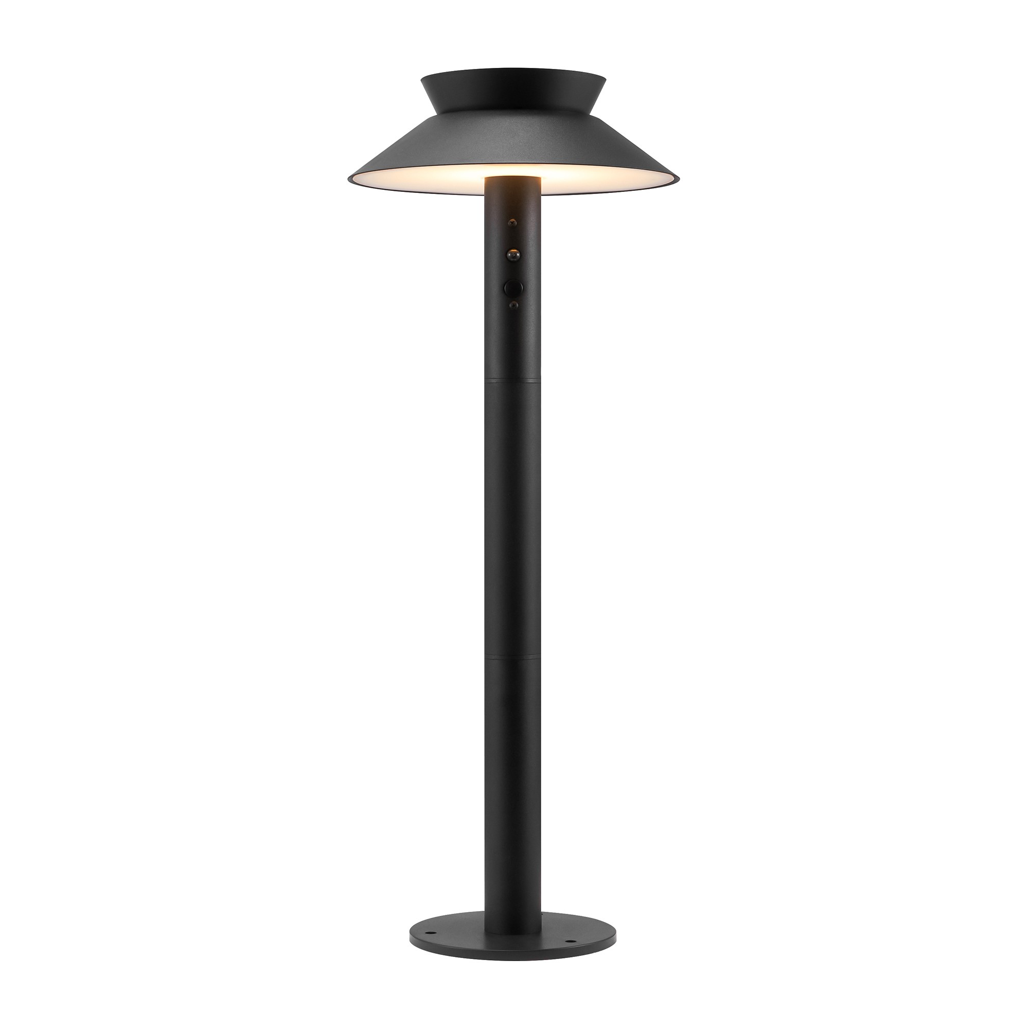 Nordlux Justina Solar fekete mozgásérzékelős vízvédett LED kültéri állólámpa (NOR-2418098003) LED 1 izzós IP44 Nordlux Justina Solar fekete mozgásérzékelős vízvédett LED kültéri állólámpa (NOR-2418098003) LED 1 izzós IP44