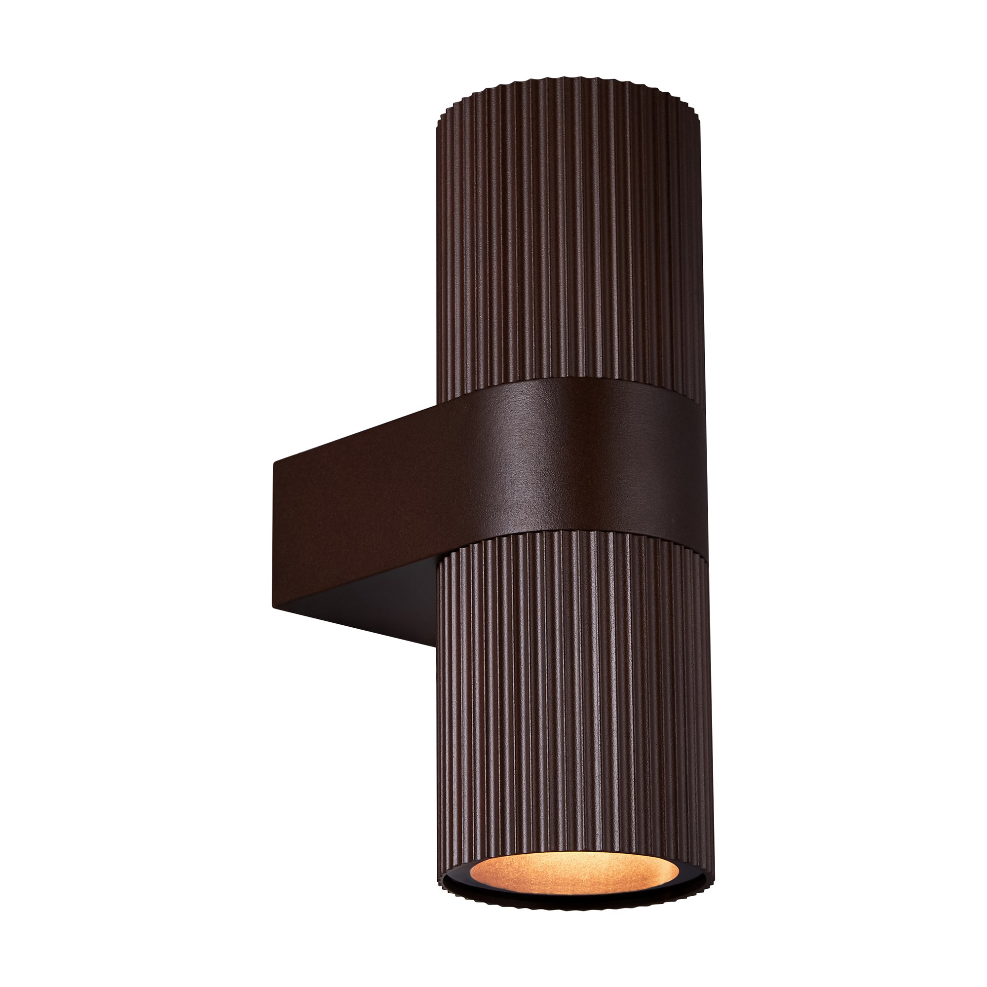 Nordlux Kyklop Ripple barna vízvédett kültéri fali lámpa (NOR-2318051009) GU10 2 izzós IP54