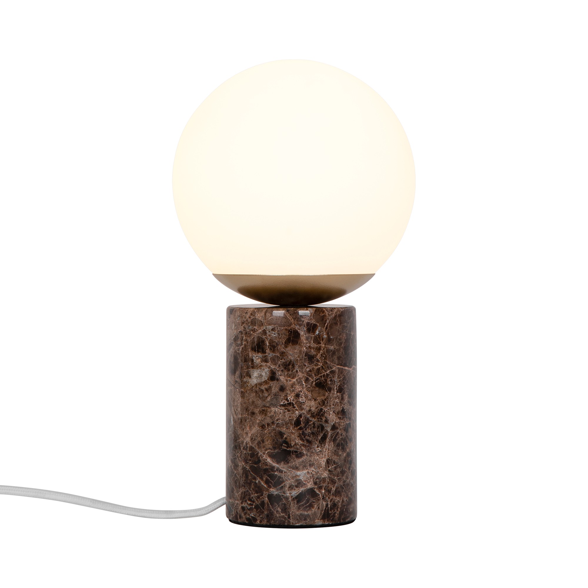 Nordlux Lilly Marble barna-fehér asztali lámpa (NOR-2213575018) E14 1 izzós IP20 Nordlux Lilly Marble barna-fehér asztali lámpa (NOR-2213575018) E14 1 izzós IP20