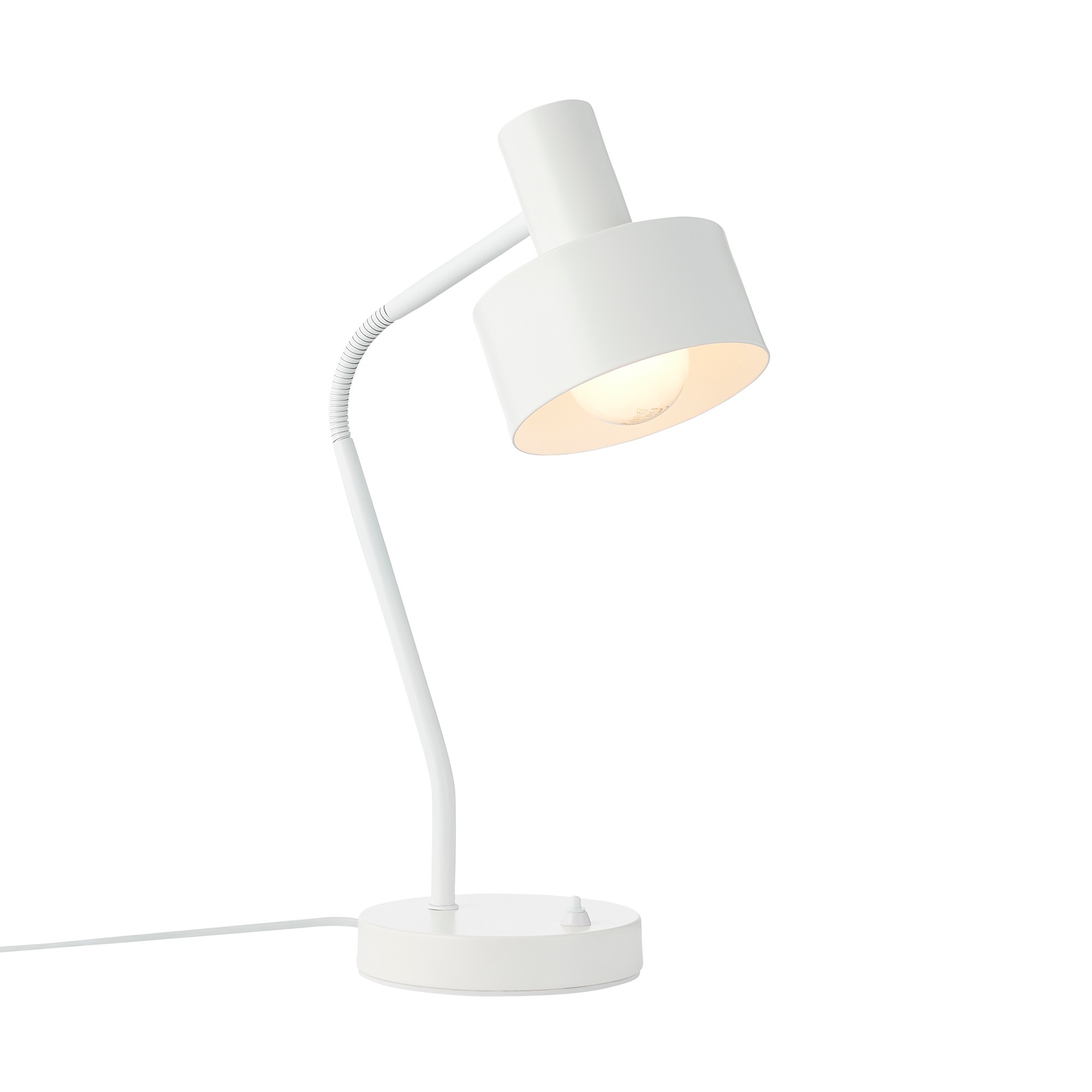 Nordlux Matis fehér asztali lámpa (NOR-2412305001) E27 1 izzós IP20