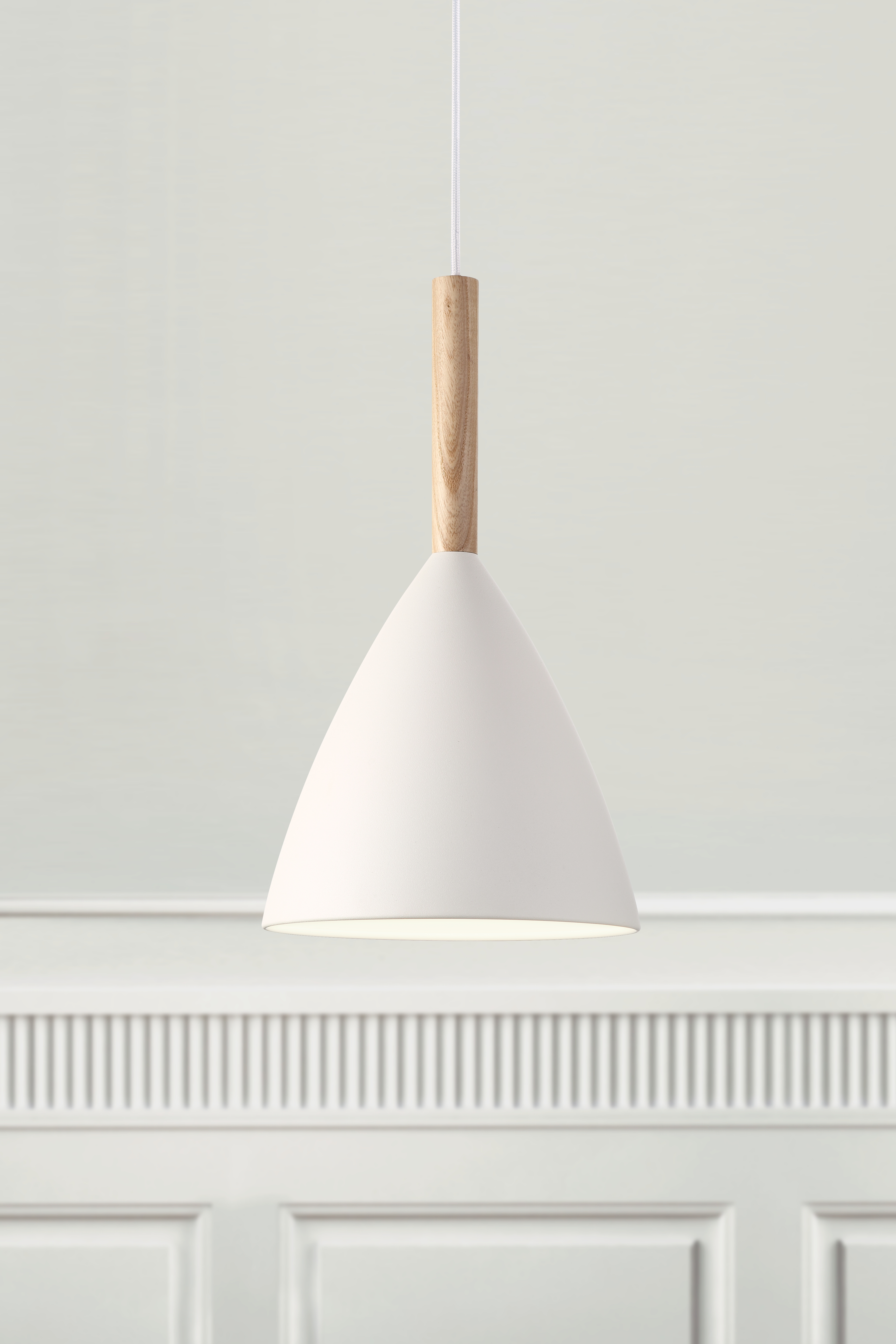 Nordlux Pure fehér függesztett lámpa (NOR-43293001) E27 1 izzós IP20