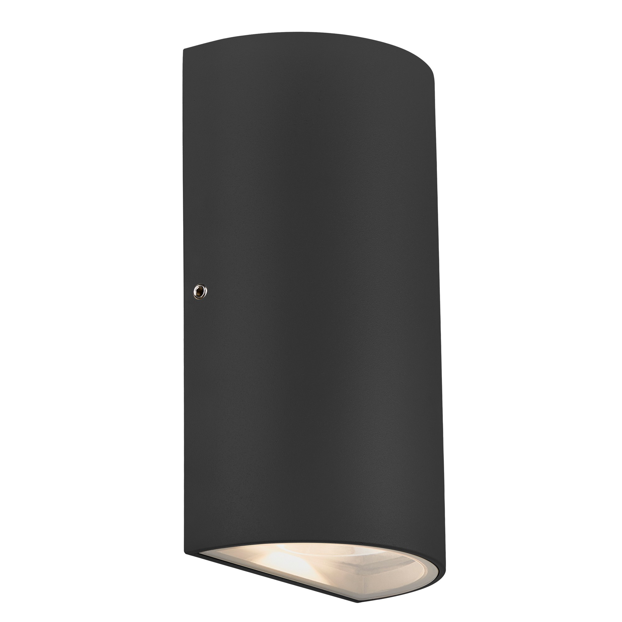 Nordlux Rold Round fekete LED vízvédett kültéri fali lámpa (NOR-84141003) LED 1 izzós IP54