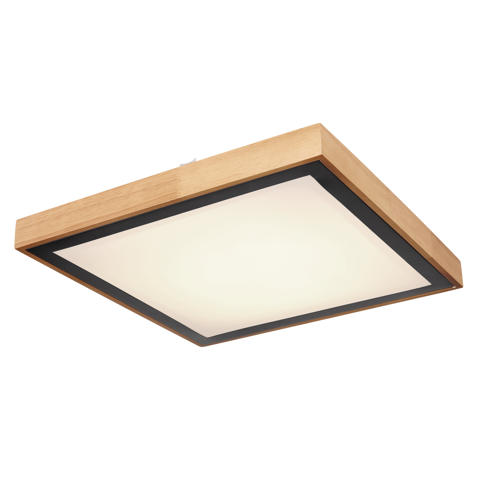Globo Bruno fekete-opál LED mennyezeti lámpa (GLO-41764-24Q) LED 1 izzós IP20