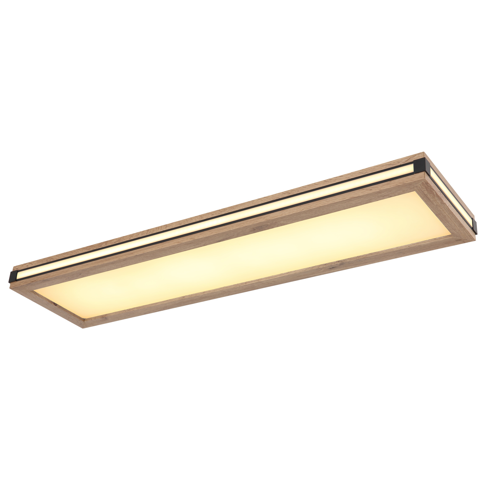 Globo Carla barna-fehér LED mennyezeti lámpa (GLO-41589D4) LED 1 izzós IP20 Globo Carla barna-fehér LED mennyezeti lámpa (GLO-41589D4) LED 1 izzós IP20